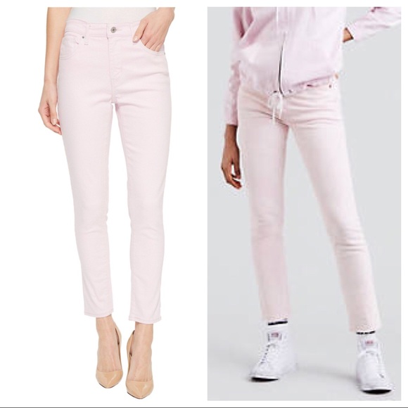 Classic High Waisted Pastel Colored Levi’s Jeans - Picture 5 of 8